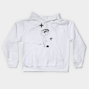 Lonely child Kids Hoodie